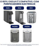 Refil Filtro Purificador de Água Compatível Electrolux PE11 PE12 PE15 PA21
