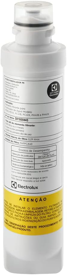 Refil Filtro Purificador de Água Electrolux PAPPCA20 Acqua Pure Original